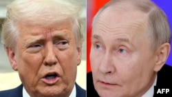 ABŞ-nyň we Russiýanyň prezidentleri Donald Tramp bilen Wladimir Putin 