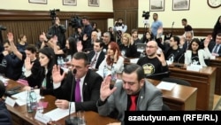 Երևանի ավագանու նիստում, 29-ը նոյեմբերի, 2017 թ․ 