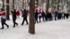 У Білорусі тривали «дворові марші» протесту