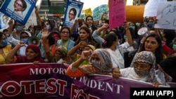 Pakistanke protestuju protiv nasilja nad ženama (arhivska fotografija)