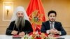 Srpska pravoslavna crkva u Crnoj Gori se direktno uključila u izborni proces pozivom vjernicima da ne glasaju za tadašnju vlast. FOTO: Patrijarh Porfirije i premijer Dritan Abazović tokom potpisivanja Temeljnog ugovora. Podgorica 3. avgust
