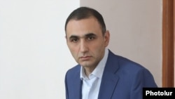 Armenia - Opposition politician Avetik Chalabian stands trial in Yerevan, August 1, 2022.