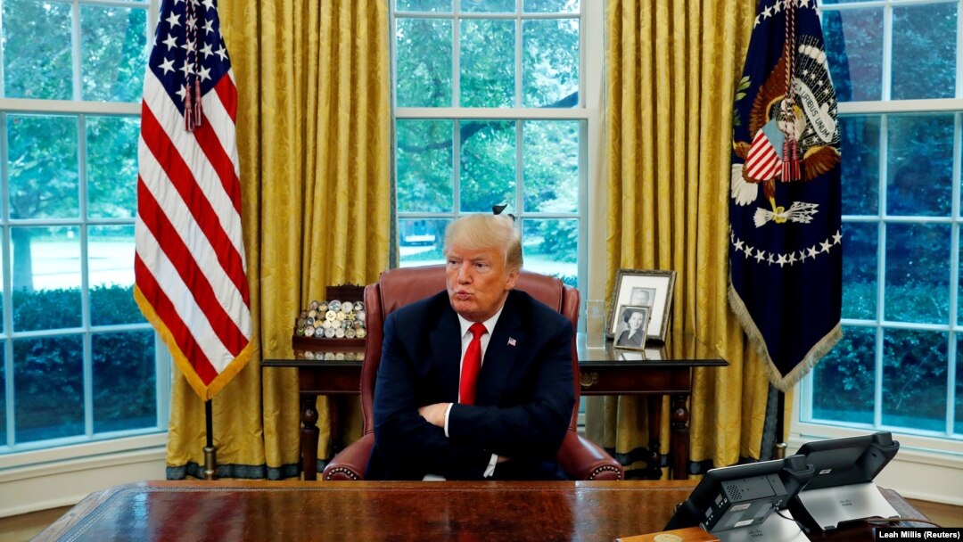 Donald Tramp u Beloj kući