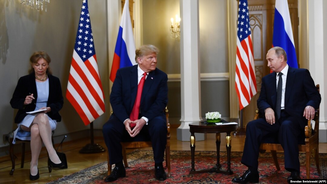 Vladimir Putin i Donald Trump prilikom summita u Helsinkiju 16. jula 2018.
