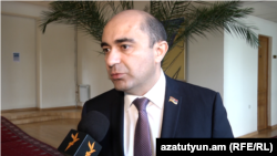 «Լուսավոր Հայաստան» խմբակցության ղեկավար Էդմոն Մարուքյան, 28-ը ապրիլի, 2020թ.