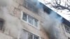 Дом в Жанатасе в Жамбылской области, где произошел пожар, 19 февраля 2021 года.