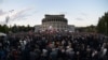 Armenia -- Three political forces hold a rally in Liberty Square, Yerevan, 10Oct2014