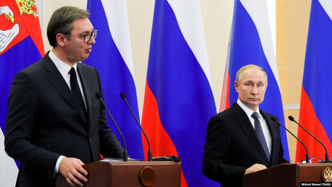 Vučić i Putin u Sočiju, 4. decembra 2019. godine