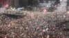 Protest u Beogradu 15. marta 2025. okupio je više stotina hiljada ljudi, a do incidenta je došlo tokom 15 minuta tišine za stradale u padu betonske nadstrešnice Železničke stanice u Novom Sadu 