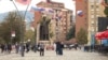 Zašto je severna Mitrovica opasno mesto za život: Spomenik knezu Lazaru u centru severnog dela Mitrovice (ilustracija)