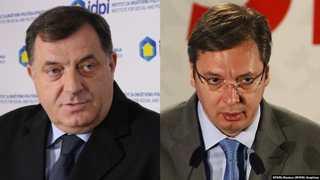 Milorad Dodik i Aleksandar Vučić