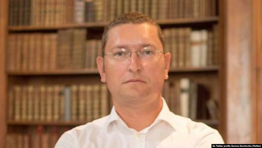Goran Davidović, vođa Nacionalnog stroja, organizacije koju je policija Srbije 2005. godine označila kao neonacističku