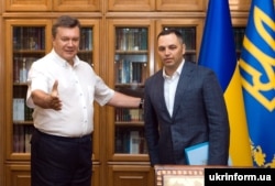 Андрій Портнов та Віктор Янукович. Архівне фото