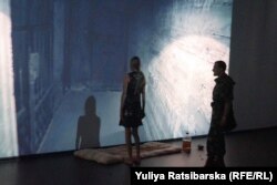 У тюрмі «Ізоляція» (реконструкція)