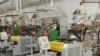 Armenia -- Workers at a manufacturing enterprise in Yerevan.