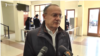Armenia -- Former Defense Minister Seyran Ohanian speaks to reporters, Yerevan, March 3, 2020.