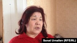 Жительница села Белес Танзиля Уразгалиева. ЗКО, 3 февраля 2015 года.