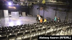 Зрительный зал театра АРТиШОК после завершения ремонта. Алматы, 18 октября 2017 года.