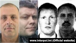Dio optuženih za pokušaj "državnog udara" u Crnoj Gori. S lijeva na desno: Predrag Bogićević, Nemanja Ristić, Vladimir Popov i Eduard Šišmakov.