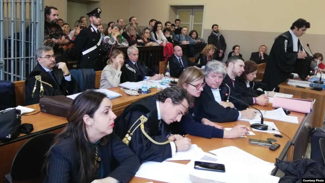 Суд у італійській Павії щодо причетності українця Віталія Марківа до загибелі італійського журналіста. 8 лютого 2019 року