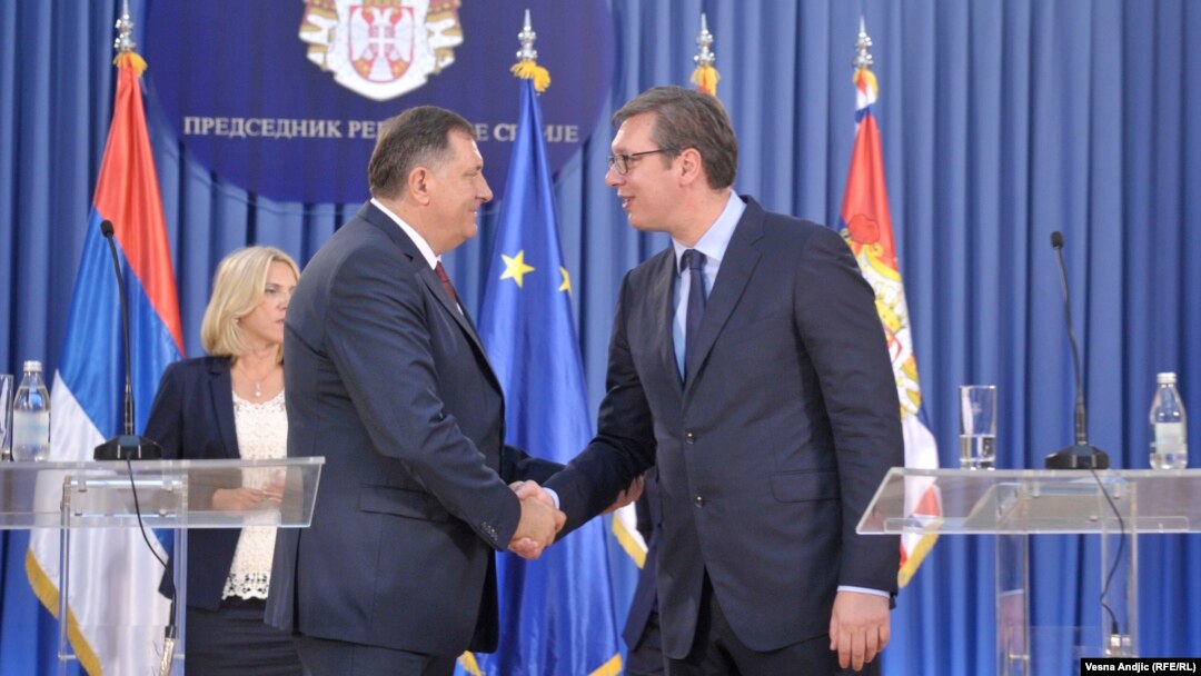 Dodik i Vučić najavili predstavljanje teksta deklaracije u parlamentima Srbije i RS-a za novembar