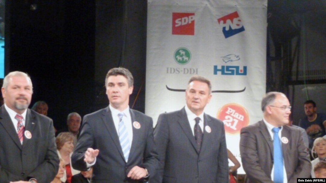 Lideri partija takozvane "Kukuriku" koalicije