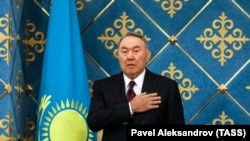 Бывший президент Казахстана Нурсултан Назарбаев на совместном заседании палат парламента. Астана (ныне Нур-Султан), 20 марта 2019 года.