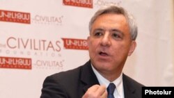 Armenia -- Former Foreign Minister Vartan Oskanian.