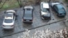 Автомобили после поджога в марте 2016 года в Симеизе