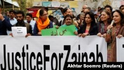 Kasur residents and people across the country protested to seek justice for Zainab Ansari.