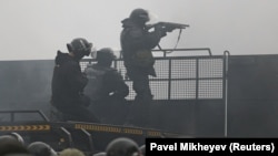 Арнайы жасақ. 5 қаңтар 2022 жыл.