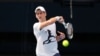 Novak Đoković trenira uoči Australijan opena u Melburn Parku u Melburnu, Australija (11. januar 2022.)