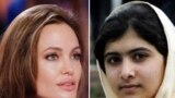 انجلینا جولی او ملالی یوسفزي