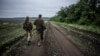 Українські військові недалеко від Горлівки. 1 червня 2016 року