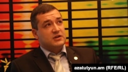 «Բարգավաճ Հայաստան» կուսակցության խոսնակ Տիգրան Ուրիխանյանը: