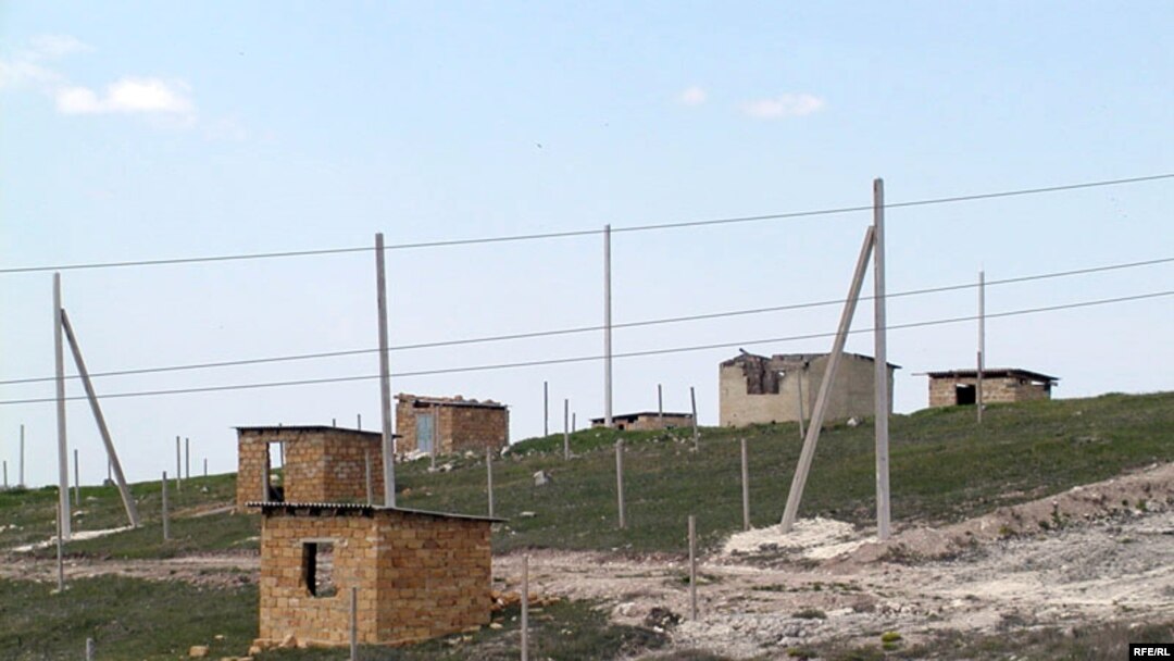 A Crimean Tatar settlement near Simferopol