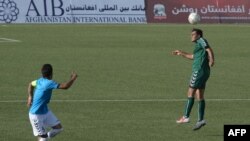 ارشیف، د افغانستان د فوټبال فدراسیون د تېر کال یوه لوبه.