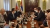 Ministar inostranih poslova Češke Republike Tomaš Petriček susreo se i sa predsednikom Skupštine Srbije Ivicom Dačićem tokom boravka u Beogradu 30. marta 2021.