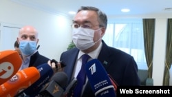 Қазақстан сыртқы істер министрі Мұхтар Тілеуберді.