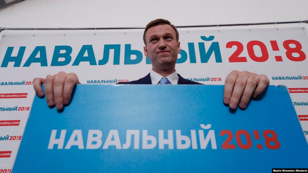 Олексій Навальний 24 грудня подав у ЦВК Росії документи про реєстрацію кандидатом на виборах президента