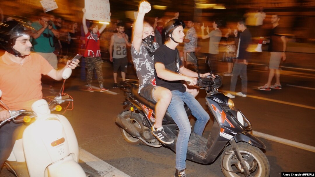 Protests began on June 20.