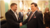 Ватажок угруповання «ДНР» Олександр Захарченко і російський співак Йосип Кобзон