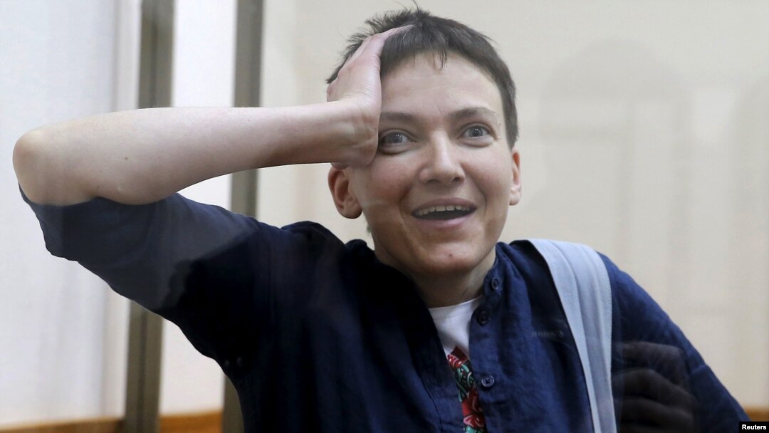 Надія Савченко в суді міста Донецька Ростовської області Росії, 21 березня 2016 року