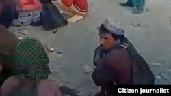 له پېښې د ژوندي پاتې شويو کسانو ويډيو څخه اخيستل شوی انځور.