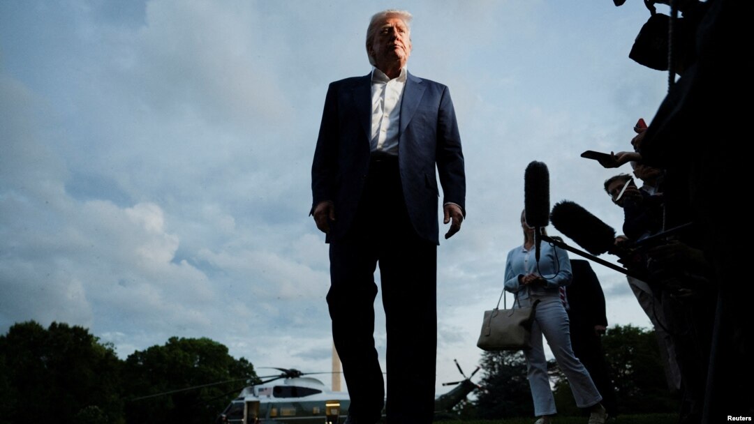 Donald Trump, maj 2025.