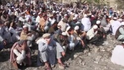 د ننګرهار چاودنې قربانيانو سره د ولسمشر غمرازي