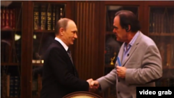 Владимир Путин и Оливер Стоун
