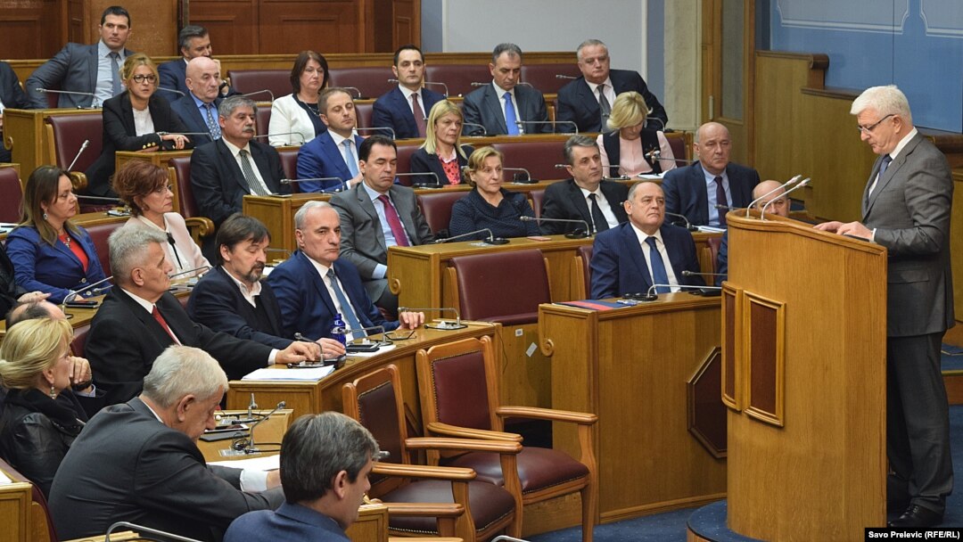 Sa sjednice Skupštine Crne Gore, fotoarhiv