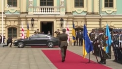 «Слава Україні» – президентка Грузії Саломе Зурабішвілі в Києві
