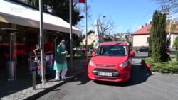 Zagreb: Drive-in korona test